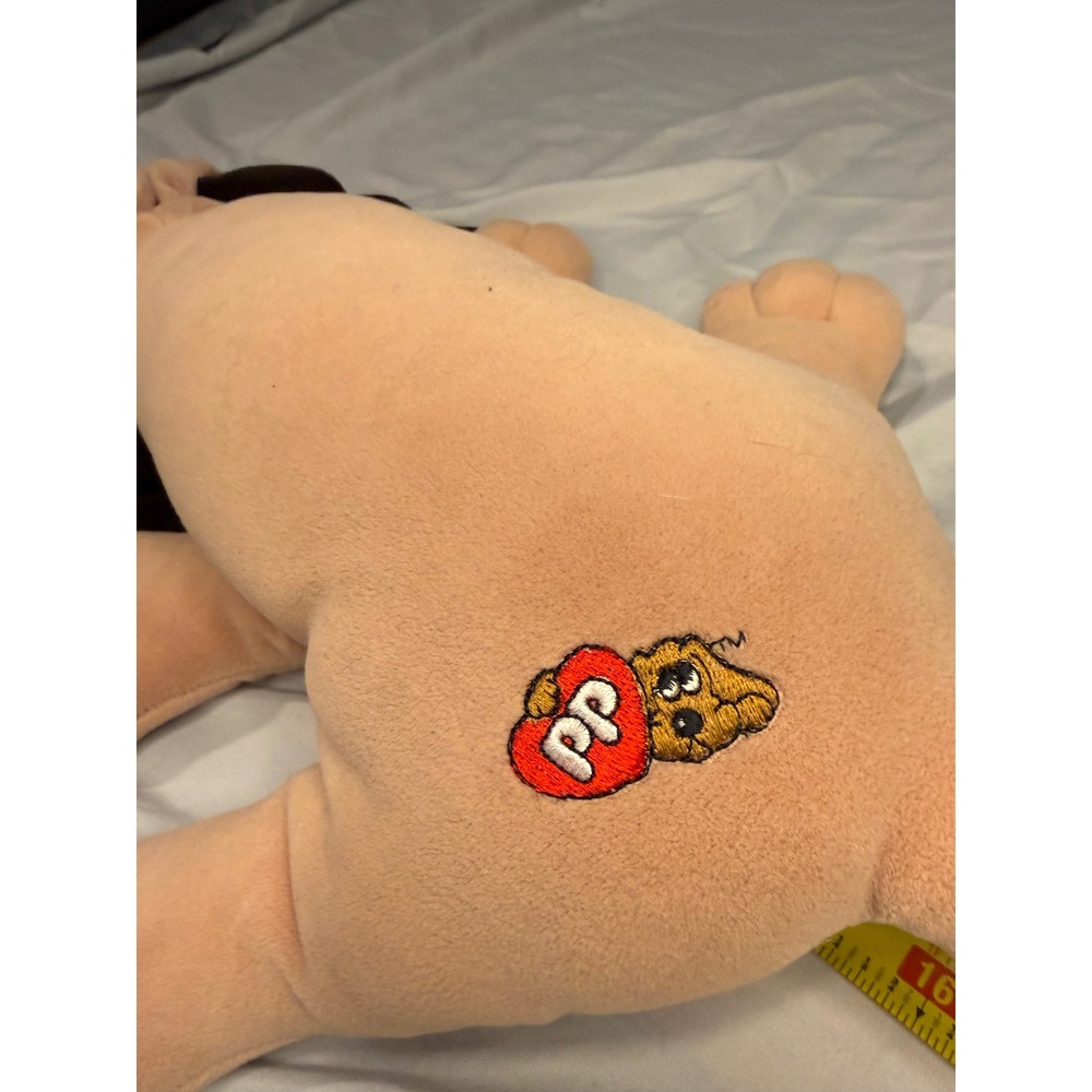 Vintage Pound Puppies Plush Tan Dog Brown Ears 18 Inch Stuffed Animal Toy - Picture 6 of 6